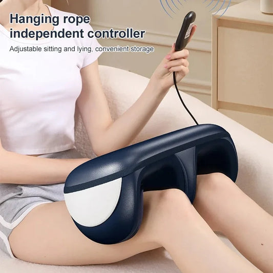 Premium Electric Foot Massager with Heat Therapy - Shiatsu Kneading & Compression